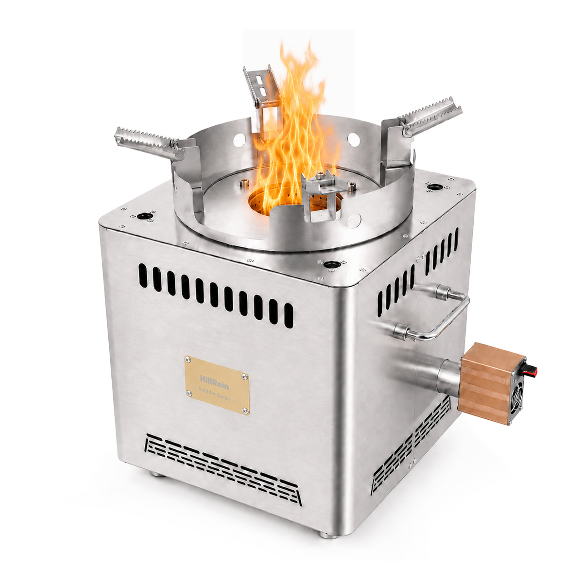 Hillrein Boulder Wood Gasifier Stove