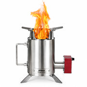 HillRein Ranger Portable Wood Gasifier Stove for Camping & Outdoor Cooking