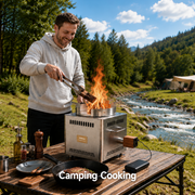 Hillrein Boulder Wood Gasifier Stove