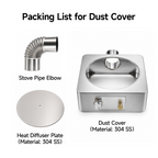 Dust Cover for HillRein Trail Series Gasifier Stove