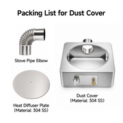 Dust Cover for HillRein Trail Series Gasifier Stove