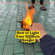 HillRein Ranger Portable Wood Gasifier Stove for Camping & Outdoor Cooking